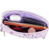 image:imageMontana West Wristlet Wallets for Women Nylon RFID Small Crossbody Phone Purse with Builtin Card Slots for GiftPurple
