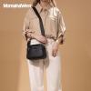 image:imageMontana West Small Crossbody Bags for Women Cow Print Purse Triple Zip Shoulder Handbags with Wide StrapBlack