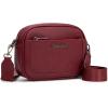 image:imageMontana West Small Crossbody Bags for Women Cow Print Purse Triple Zip Shoulder Handbags with Wide StrapBurgundy