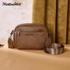image:imageMontana West Small Crossbody Bags for Women Cow Print Purse Triple Zip Shoulder Handbags with Wide StrapCamel