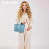 image:imageMontana West Small Tote Bag for Women Top Handle Handbag Trendy Crossbody PurseBlue