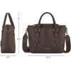 image:imageMontana West Small Tote Bag for Women Top Handle Handbag Trendy Crossbody PurseCoffee
