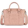 image:imageMontana West Small Tote Bag for Women Top Handle Handbag Trendy Crossbody PursePink