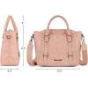 image:imageMontana West Small Tote Bag for Women Top Handle Handbag Trendy Crossbody PursePink