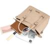 image:imageMontana West Small Tote Bag for Women Top Handle Handbag Trendy Crossbody PurseTan