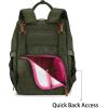 image:imageMontana West Wrangler Aztec Diaper Bag Backpack Western Backpacks for Moms Baby Essentials Bag with TwistLock Closure Insulated Pockets Portable Changing Pad Stroller Straps Pacifier CaseGreen