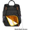 image:imageMontana West Wrangler Aztec Diaper Bag Backpack Western Backpacks for Moms Baby Essentials Bag with TwistLock Closure Insulated Pockets Portable Changing Pad Stroller Straps Pacifier CaseBlack Cacti