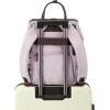 image:imageMontana West Wrangler Aztec Diaper Bag Backpack Western Backpacks for Moms Baby Essentials Bag with TwistLock Closure Insulated Pockets Portable Changing Pad Stroller Straps Pacifier CaseAztec Purple