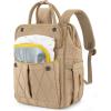 image:imageMontana West Wrangler Aztec Diaper Bag Backpack Western Backpacks for Moms Baby Essentials Bag with TwistLock Closure Insulated Pockets Portable Changing Pad Stroller Straps Pacifier CaseKhaki