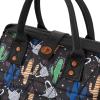 image:imageMontana West Wrangler Aztec Diaper Bag Backpack Western Backpacks for Moms Baby Essentials Bag with TwistLock Closure Insulated Pockets Portable Changing Pad Stroller Straps Pacifier CaseBlack Cacti