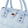 image:imageMontana West Wrangler Aztec Diaper Bag Backpack Western Backpacks for Moms Baby Essentials Bag with TwistLock Closure Insulated Pockets Portable Changing Pad Stroller Straps Pacifier CaseBlue