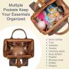 image:imageMontana West Wrangler Aztec Diaper Bag Backpack Western Backpacks for Moms Baby Essentials Bag with TwistLock Closure Insulated Pockets Portable Changing Pad Stroller Straps Pacifier CaseCoffee