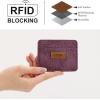 image:imageMontana West Wrangler Credit Card Holder for Women Wallet Card Case Small Ladies Female Pocket WalletDark Purple