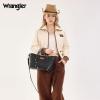 image:imageMontana West Wrangler Tote Bags for Women Medium Satchel Purse with Designer Braided Rope Top HandleBlack