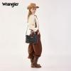 image:imageMontana West Wrangler Tote Bags for Women Medium Satchel Purse with Designer Braided Rope Top HandleBlack