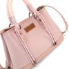 image:imageMontana West Wrangler Tote Bags for Women Medium Satchel Purse with Designer Braided Rope Top HandlePink