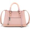 image:imageMontana West Wrangler Tote Bags for Women Medium Satchel Purse with Designer Braided Rope Top HandlePink