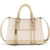 image:imageMontana West Wrangler Tote Bags for Women Medium Satchel Purse with Designer Braided Rope Top HandleTan