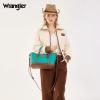 image:imageMontana West Wrangler Tote Bags for Women Medium Satchel Purse with Designer Braided Rope Top HandleTurquoise