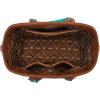 image:imageMontana West Wrangler Tote Bags for Women Medium Satchel Purse with Designer Braided Rope Top HandleTurquoise