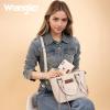 image:imageMontana West X Wrangler Small Wallets for Women Bifold RFID Blocking Wallets Compact Leopard Print Wallet with Removable ID WindowABeige