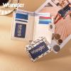 image:imageMontana West X Wrangler Small Wallets for Women Bifold RFID Blocking Wallets Compact Leopard Print Wallet with Removable ID WindowABeige