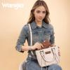 image:imageMontana West X Wrangler Small Wallets for Women Bifold RFID Blocking Wallets Compact Leopard Print Wallet with Removable ID WindowABrown