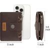 image:imageMontana West X Wrangler Small Wallets for Women Bifold RFID Blocking Wallets Compact Leopard Print Wallet with Removable ID WindowACoffee