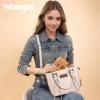 image:imageMontana West X Wrangler Small Wallets for Women Bifold RFID Blocking Wallets Compact Leopard Print Wallet with Removable ID WindowATan