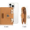 image:imageMontana West X Wrangler Small Wallets for Women Bifold RFID Blocking Wallets Compact Leopard Print Wallet with Removable ID WindowATan