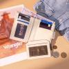 image:imageMontana West X Wrangler Small Wallets for Women Bifold RFID Blocking Wallets Compact Leopard Print Wallet with Removable ID WindowBeige