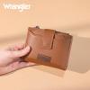 image:imageMontana West X Wrangler Small Wallets for Women Bifold RFID Blocking Wallets Compact Leopard Print Wallet with Removable ID WindowBrown