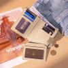image:imageMontana West X Wrangler Small Wallets for Women Bifold RFID Blocking Wallets Compact Leopard Print Wallet with Removable ID WindowKhaki