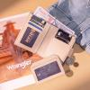 image:imageMontana West X Wrangler Small Wallets for Women Bifold RFID Blocking Wallets Compact Leopard Print Wallet with Removable ID WindowPink