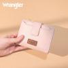 image:imageMontana West X Wrangler Small Wallets for Women Bifold RFID Blocking Wallets Compact Leopard Print Wallet with Removable ID WindowPink