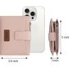 image:imageMontana West X Wrangler Small Wallets for Women Bifold RFID Blocking Wallets Compact Leopard Print Wallet with Removable ID WindowPink