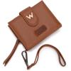 image:imageMontana West X Wrangler Small Wallets for Women Bifold RFID Blocking Wallets Compact Leopard Print Wallet with Removable ID WindowZBrown