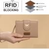 image:imageMontana West X Wrangler Small Wallets for Women Bifold RFID Blocking Wallets Compact Leopard Print Wallet with Removable ID WindowZKhaki