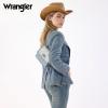 image:imageWrangler Flap Shoulder Bag for Women Vintage Floral Tooled Crossbody Purse with Chain StrapJean