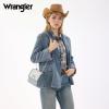 image:imageWrangler Flap Shoulder Bag for Women Vintage Floral Tooled Crossbody Purse with Chain StrapJean