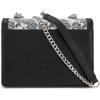 image:imageWrangler Flap Shoulder Bag for Women Vintage Floral Tooled Crossbody Purse with Chain StrapJet Black