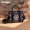 image:imageWrangler Tote Bag for Women Western Purse and Aztec Satchel HandbagAztec Black