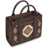 image:imageWrangler Tote Bag for Women Western Purse and Aztec Satchel HandbagAztec Coffee