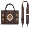 image:imageWrangler Tote Bag for Women Western Purse and Aztec Satchel HandbagAztec Coffee