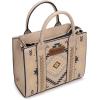image:imageWrangler Tote Bag for Women Western Purse and Aztec Satchel HandbagAztec Light Khaki