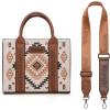image:imageWrangler Tote Bag for Women Western Purse and Aztec Satchel HandbagAztec Tan