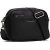 image:imageMontana West Small Crossbody Bags for Women Cow Print Purse Triple Zip Shoulder Handbags with Wide StrapBlack