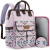 image:imageMontana West Wrangler Aztec Diaper Bag Backpack Western Backpacks for Moms Baby Essentials Bag with TwistLock Closure Insulated Pockets Portable Changing Pad Stroller Straps Pacifier CaseAztec Purple