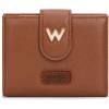 image:imageMontana West X Wrangler Small Wallets for Women Bifold RFID Blocking Wallets Compact Leopard Print Wallet with Removable ID WindowZBrown