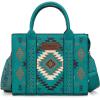 image:imageWrangler Tote Bag for Women Western Purse and Aztec Satchel HandbagAztec Turquoise